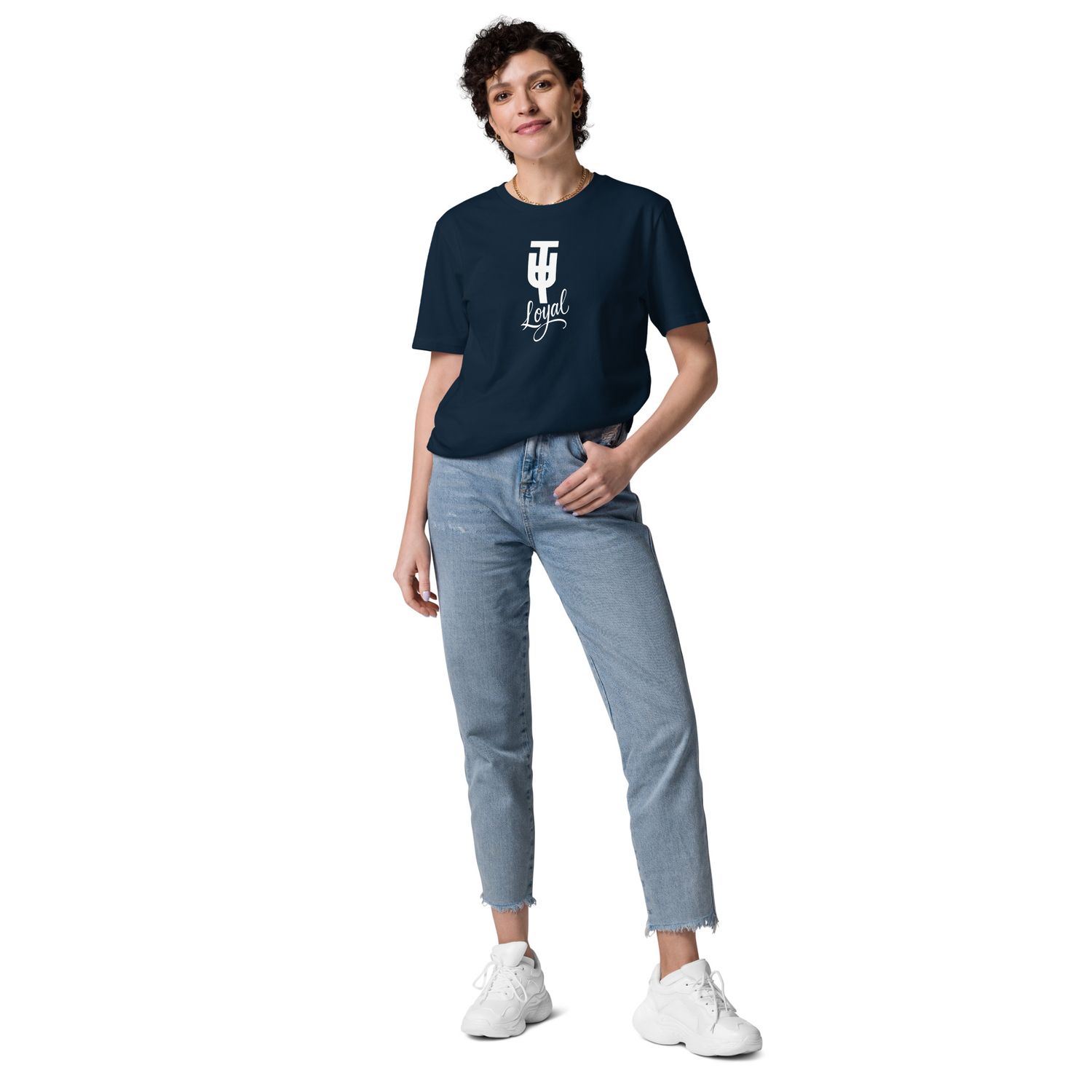 T.U.T. / TW UNITE NO.One | Unisex Bio-T-Shirt mit Rippkragen