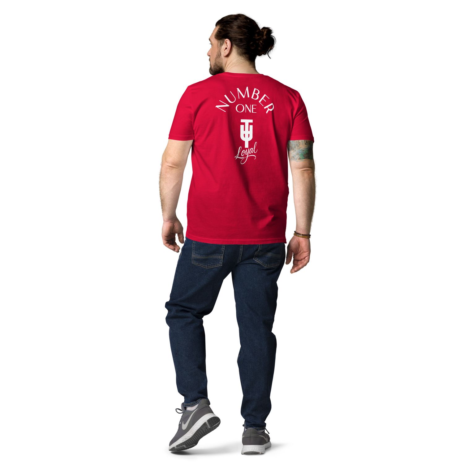 T.U.T. / TW UNITE NO.One | Unisex Bio-T-Shirt mit Rippkragen