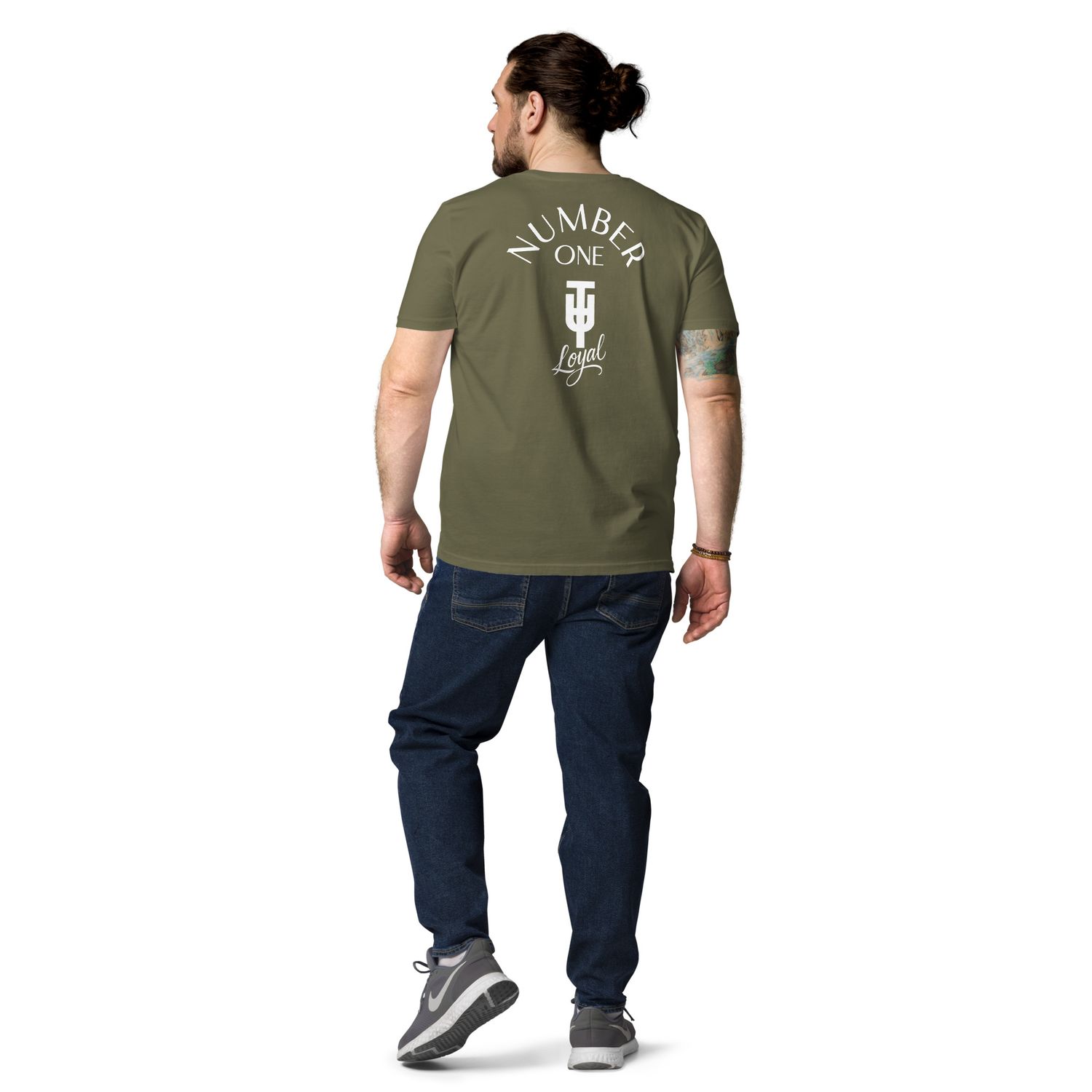 T.U.T. / TW UNITE NO.One | Unisex Bio-T-Shirt mit Rippkragen