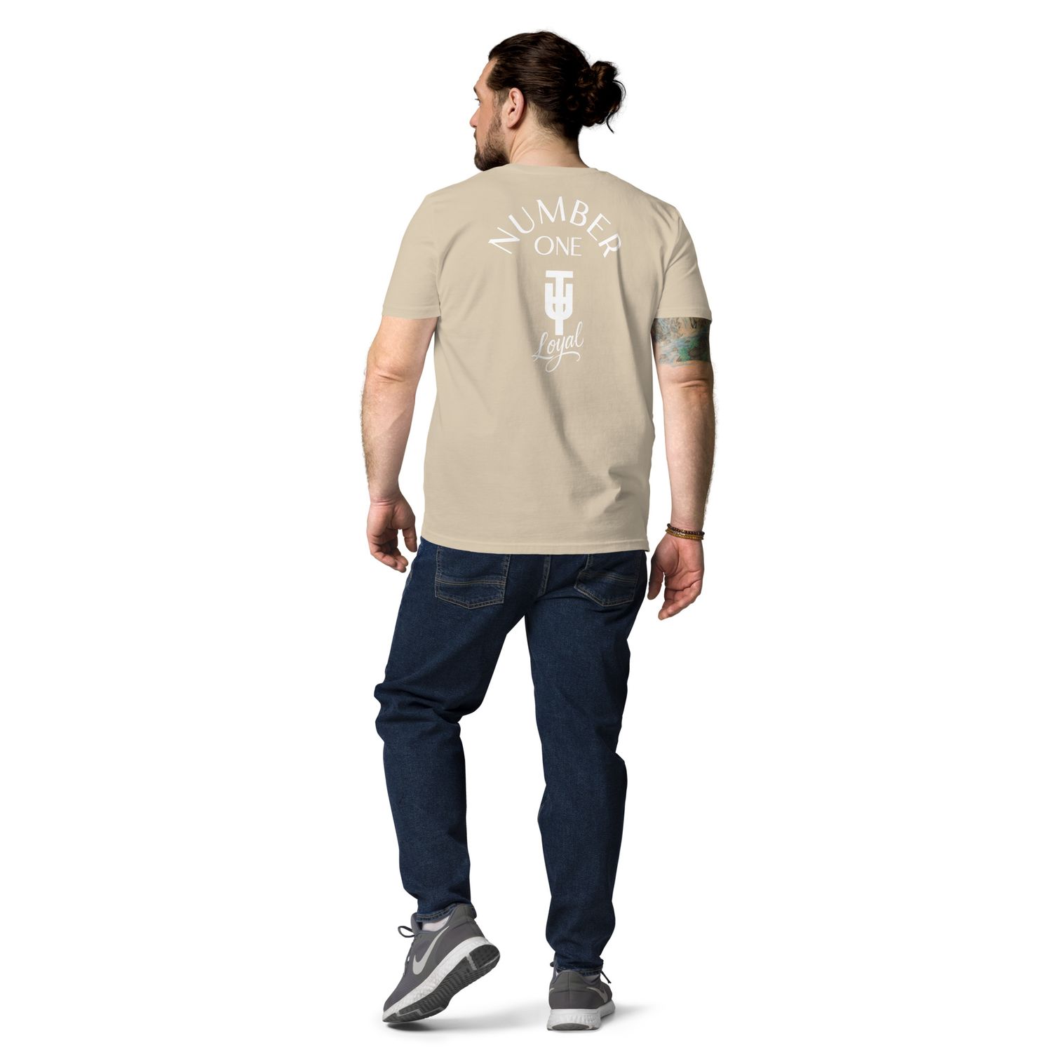 T.U.T. / TW UNITE NO.One | Unisex Bio-T-Shirt mit Rippkragen