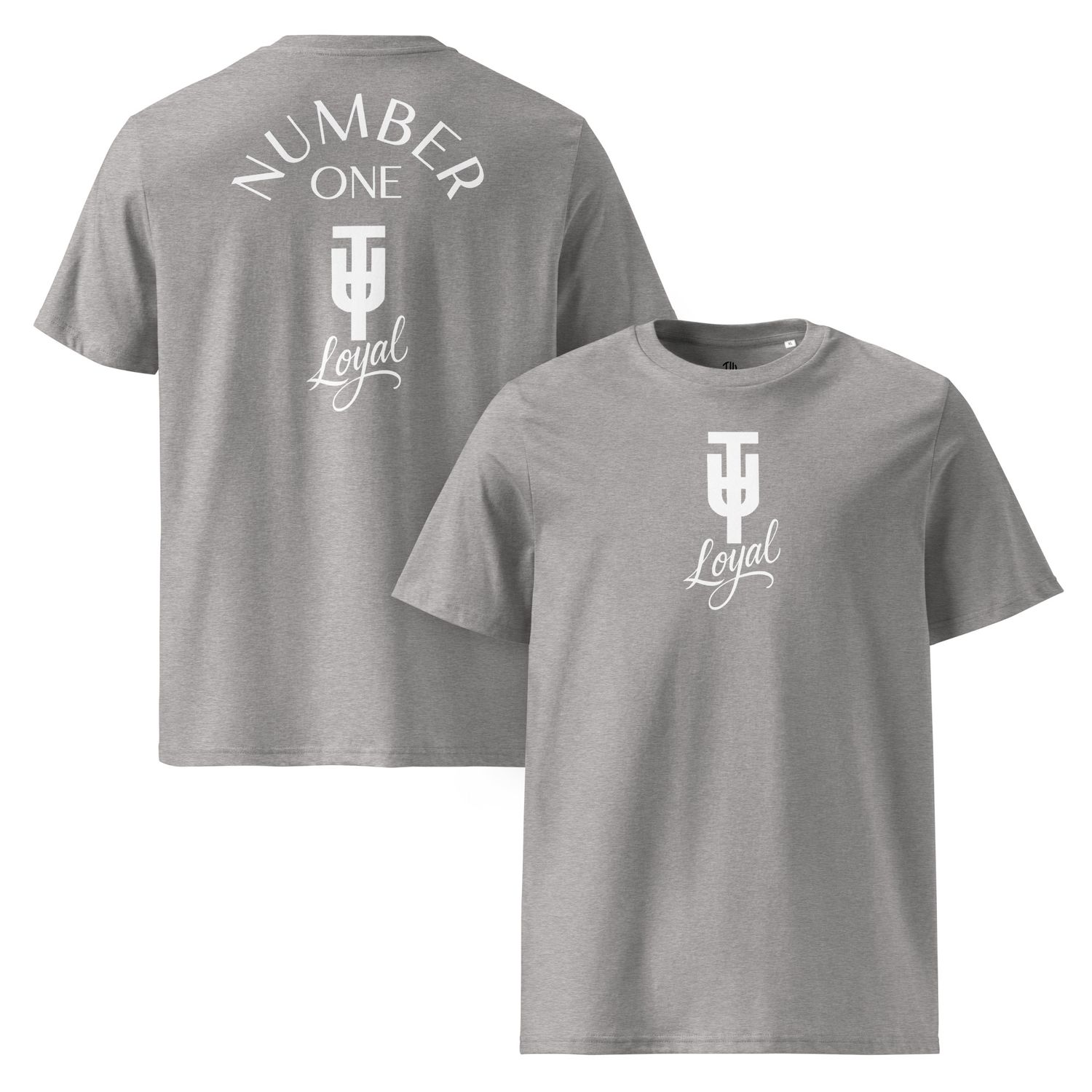 T.U.T. / TW UNITE NO.One | Unisex Bio-T-Shirt mit Rippkragen