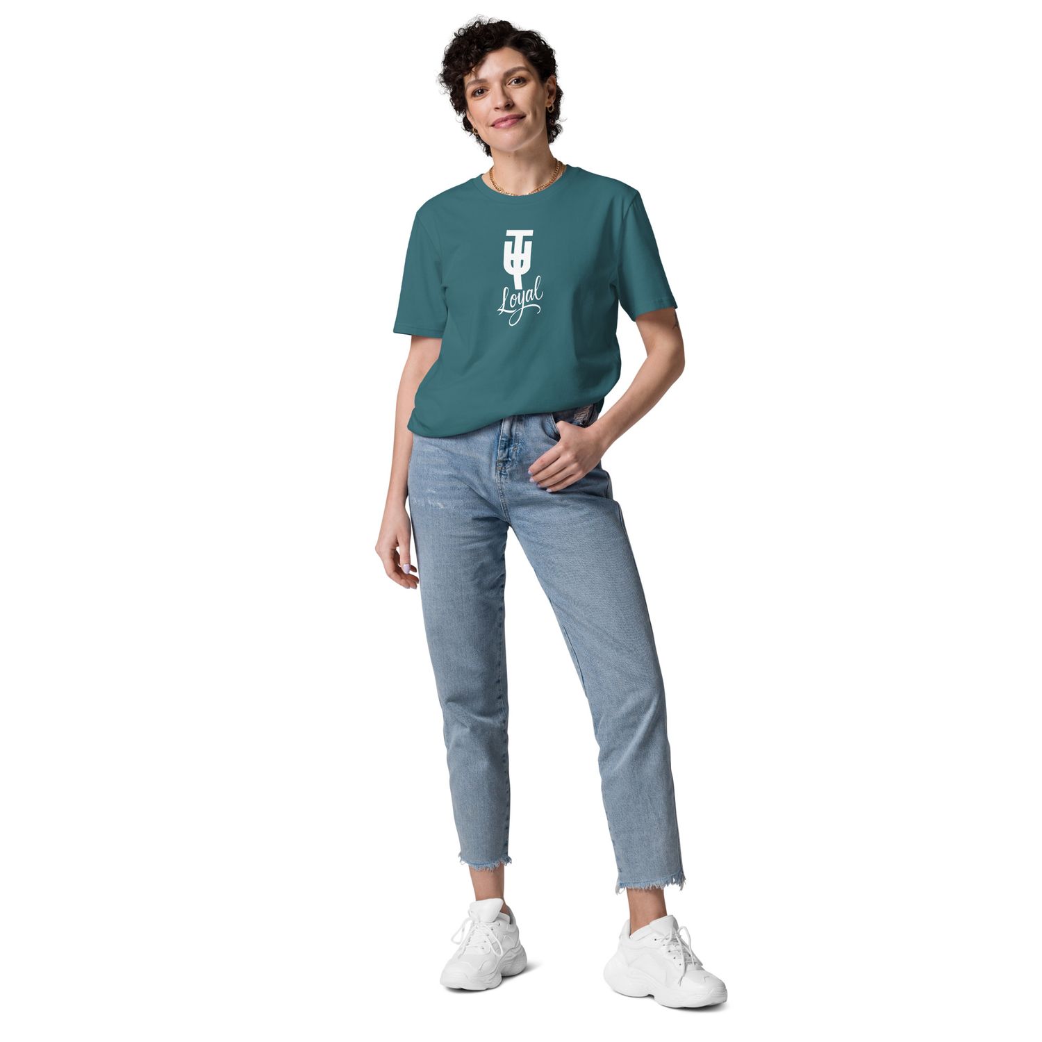 T.U.T. / TW UNITE NO.One | Unisex Bio-T-Shirt mit Rippkragen