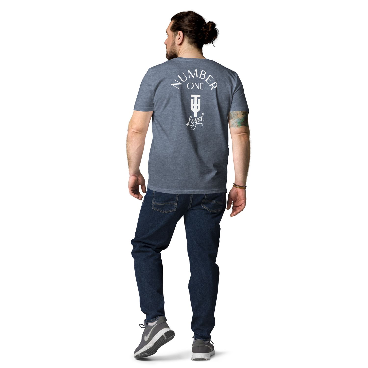 T.U.T. / TW UNITE NO.One | Unisex Bio-T-Shirt mit Rippkragen