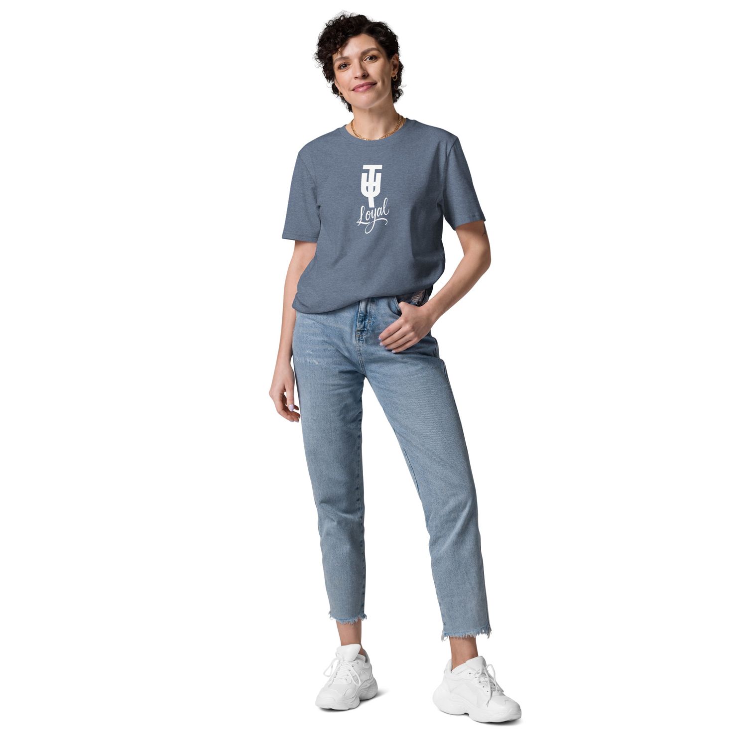 T.U.T. / TW UNITE NO.One | Unisex Bio-T-Shirt mit Rippkragen