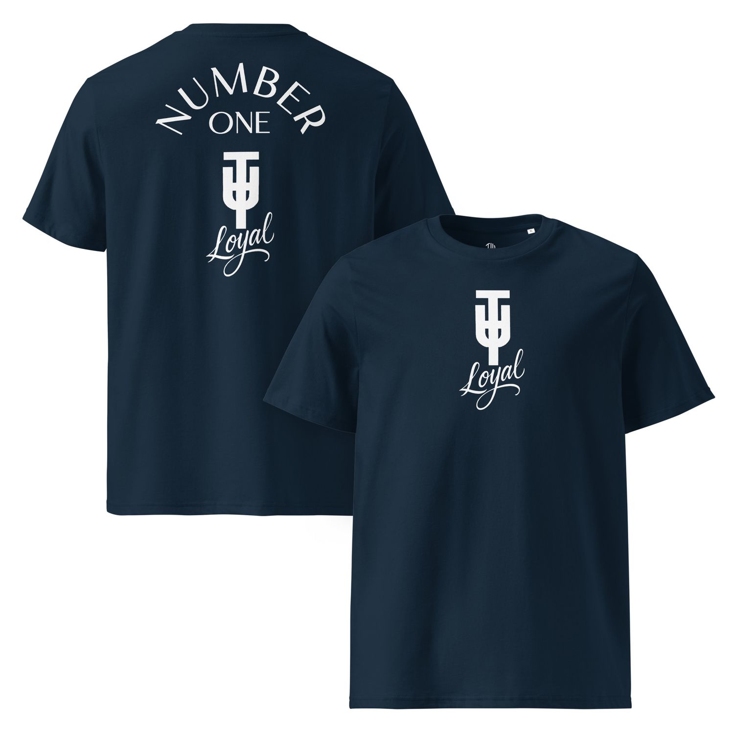 T.U.T. / TW UNITE NO.One | Unisex Bio-T-Shirt mit Rippkragen