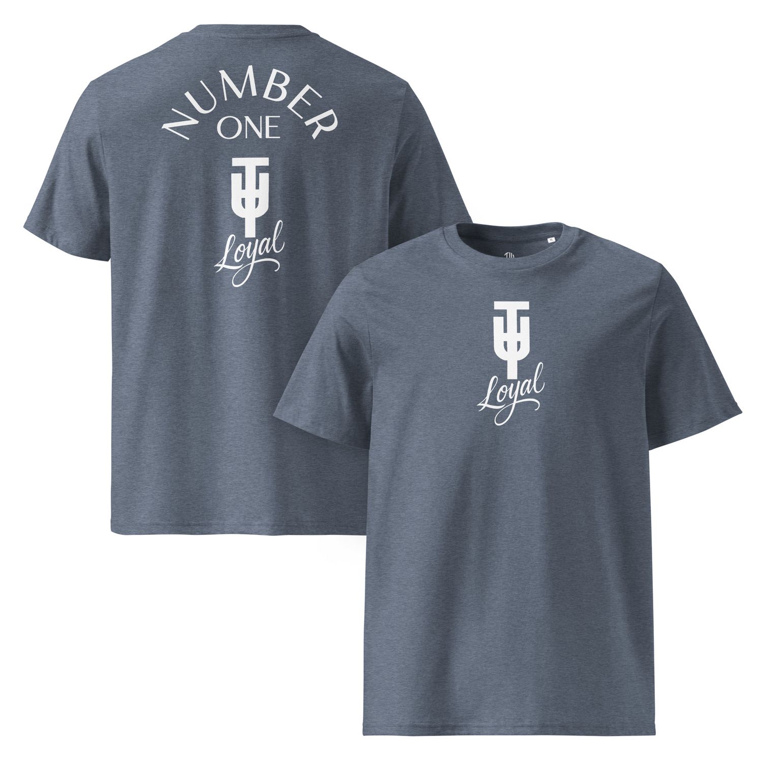 T.U.T. / TW UNITE NO.One | Unisex Bio-T-Shirt mit Rippkragen