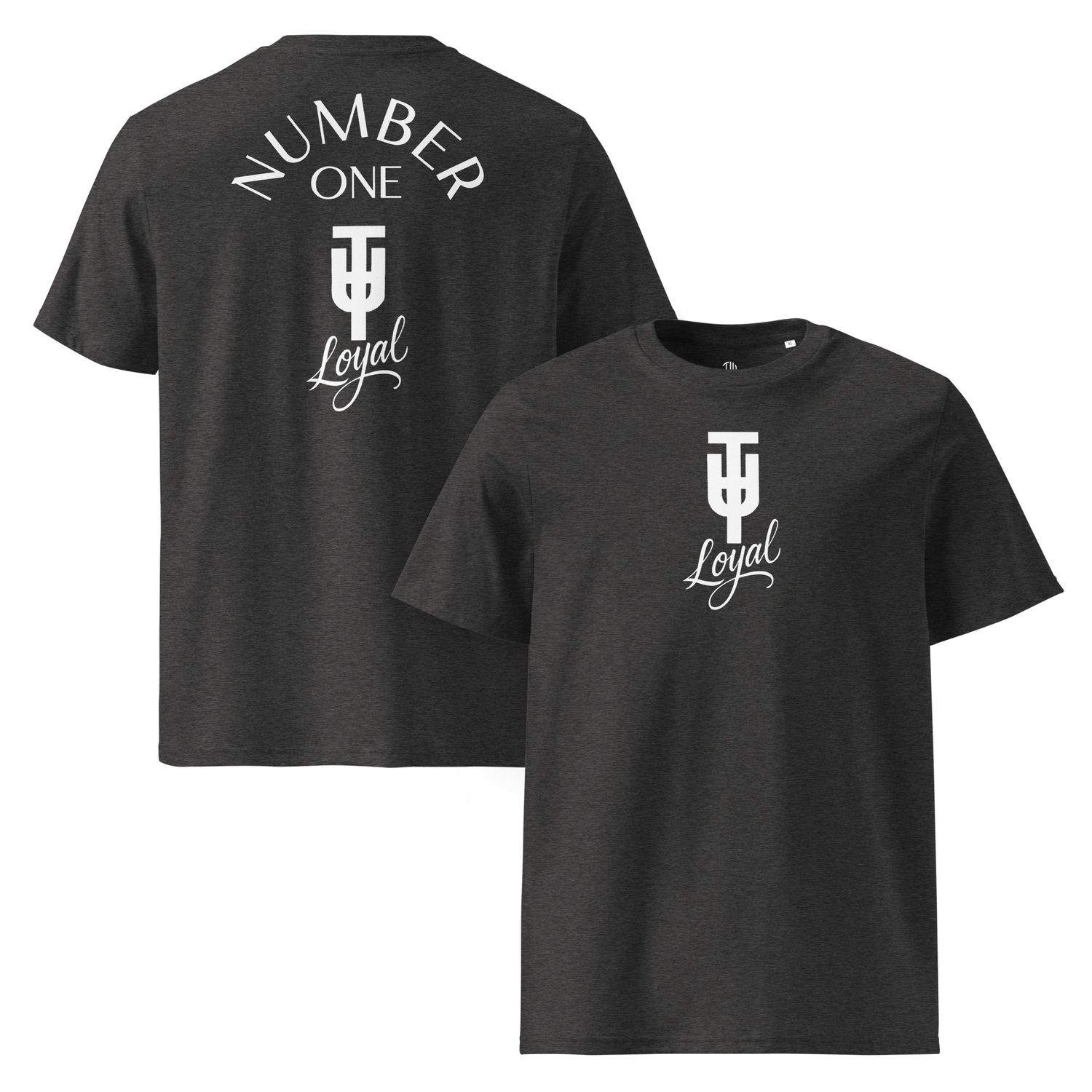 T.U.T. / TW UNITE NO.One | Unisex Bio-T-Shirt mit Rippkragen