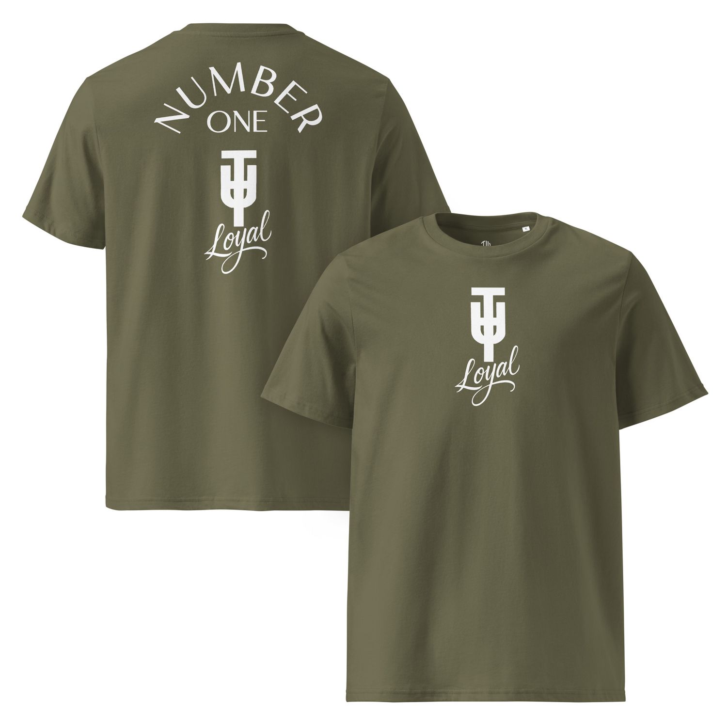 T.U.T. / TW UNITE NO.One | Unisex Bio-T-Shirt mit Rippkragen
