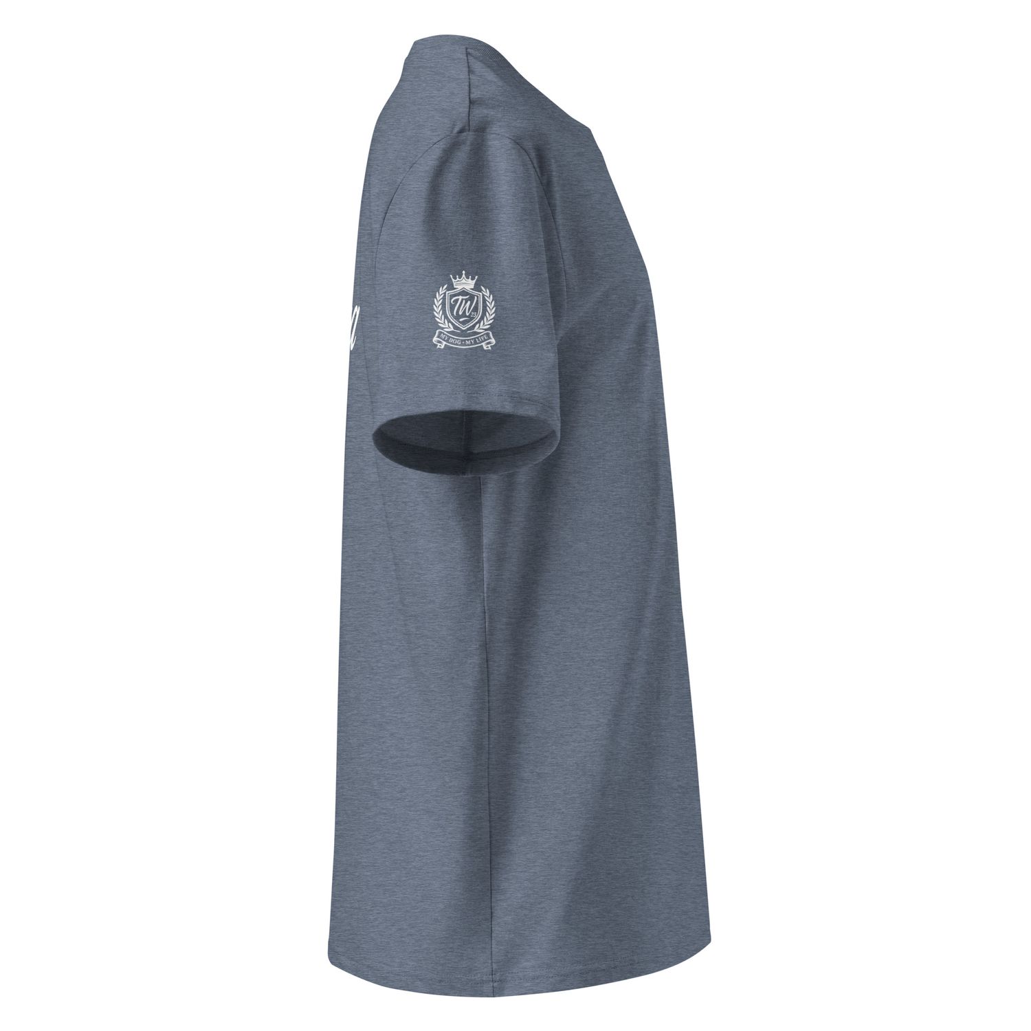 The Wuff® Team Chihuahua | Unisex Bio-T-Shirt mit Rippkragen