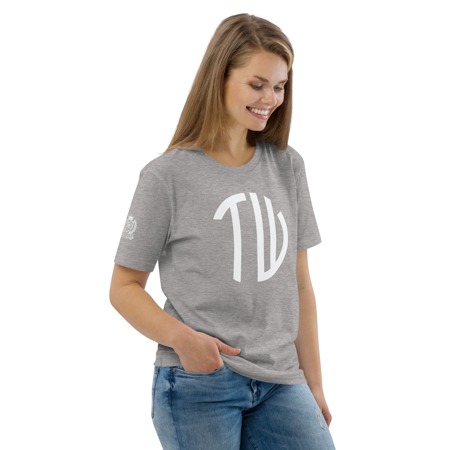 The Wuff® Original | Unisex Bio-T-Shirt mit Rippkragen