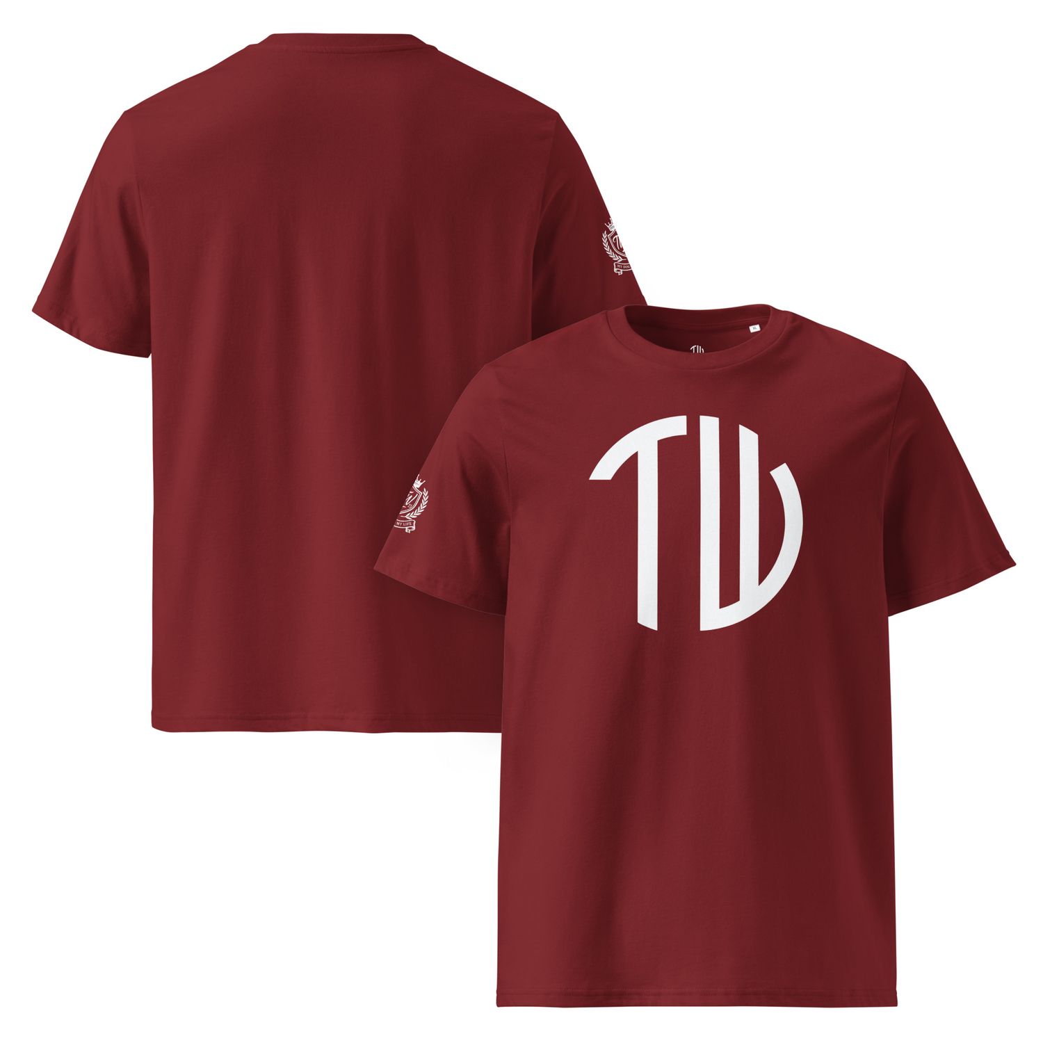 The Wuff® Original | Unisex Bio-T-Shirt mit Rippkragen