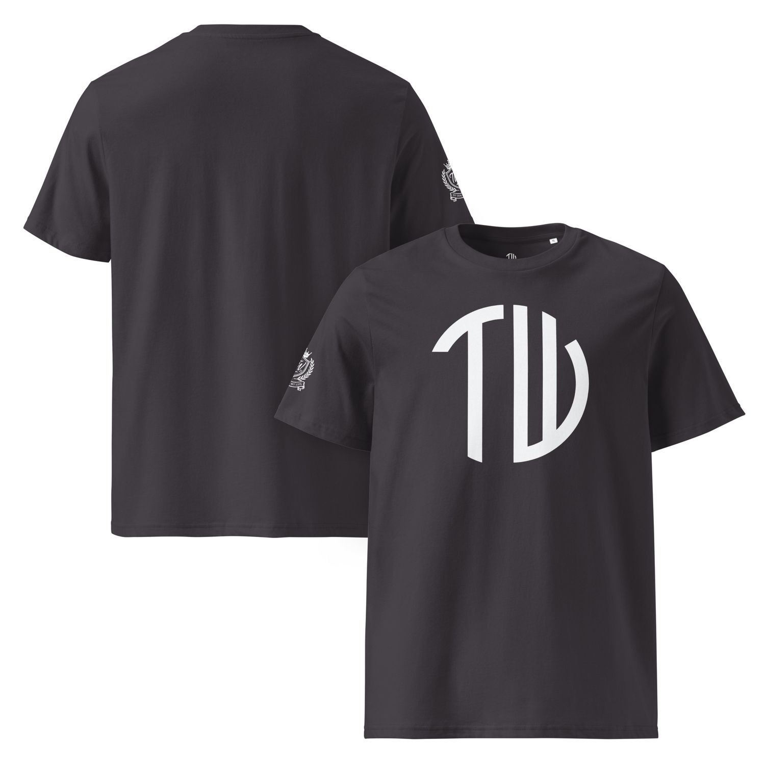 The Wuff® Original | Unisex Bio-T-Shirt mit Rippkragen