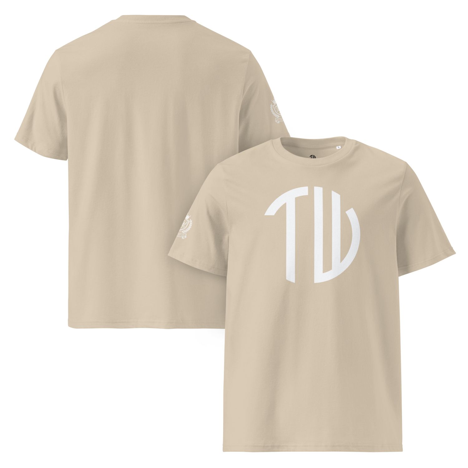 The Wuff® Original | Unisex Bio-T-Shirt mit Rippkragen