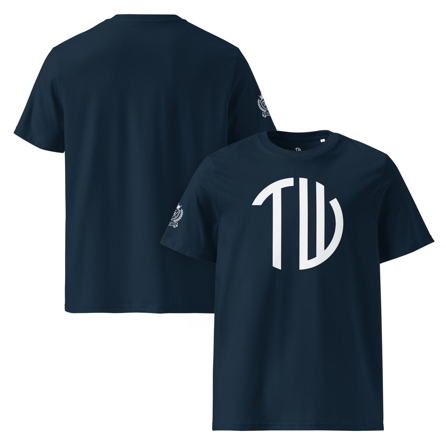 The Wuff® Original | Unisex Bio-T-Shirt mit Rippkragen