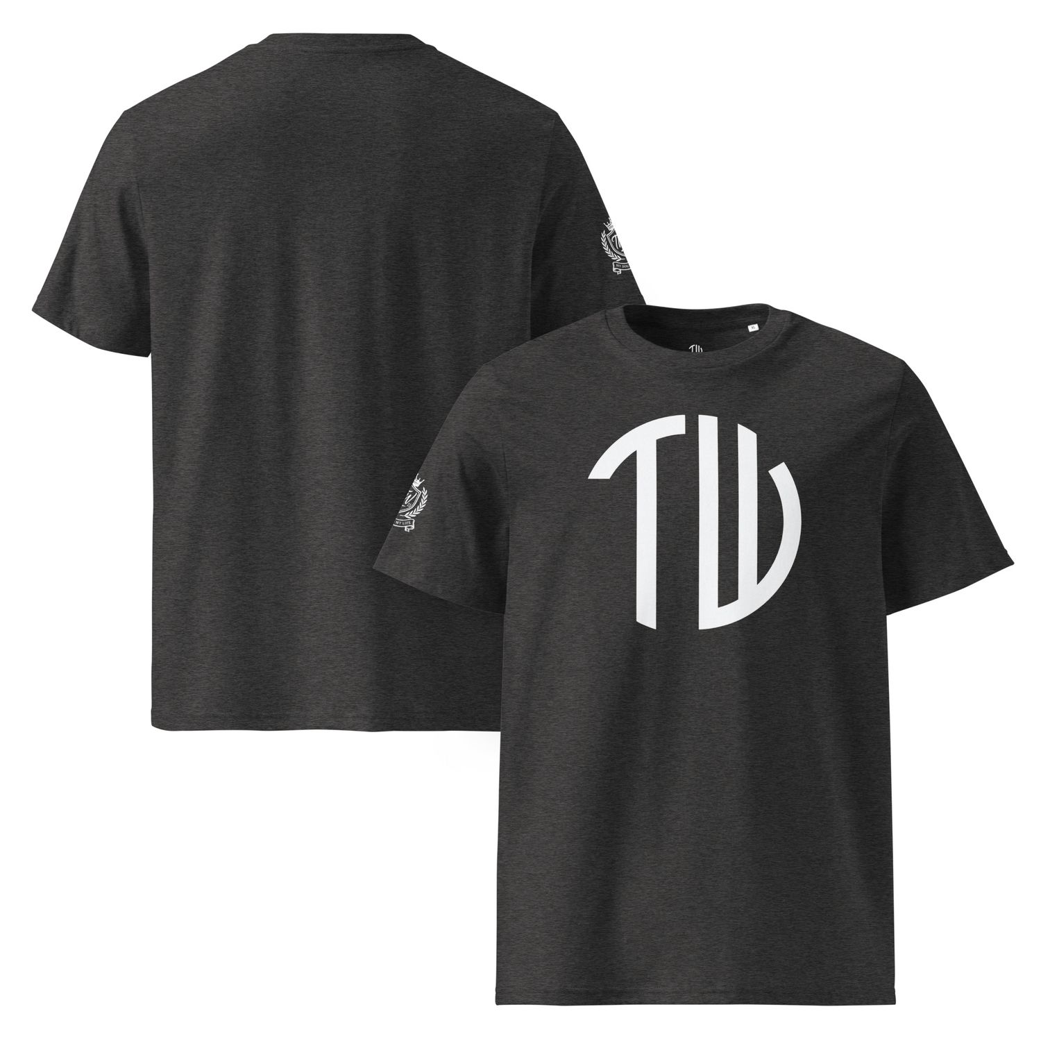 The Wuff® Original | Unisex Bio-T-Shirt mit Rippkragen