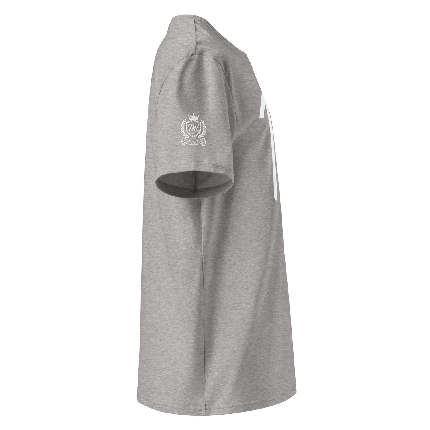 The Wuff® Original | Unisex Bio-T-Shirt mit Rippkragen
