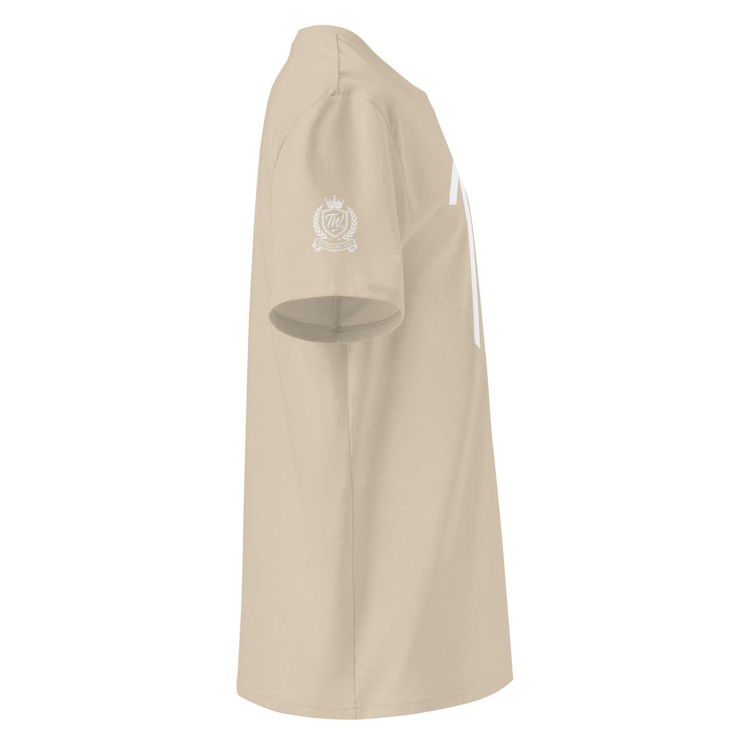 The Wuff® Original | Unisex Bio-T-Shirt mit Rippkragen