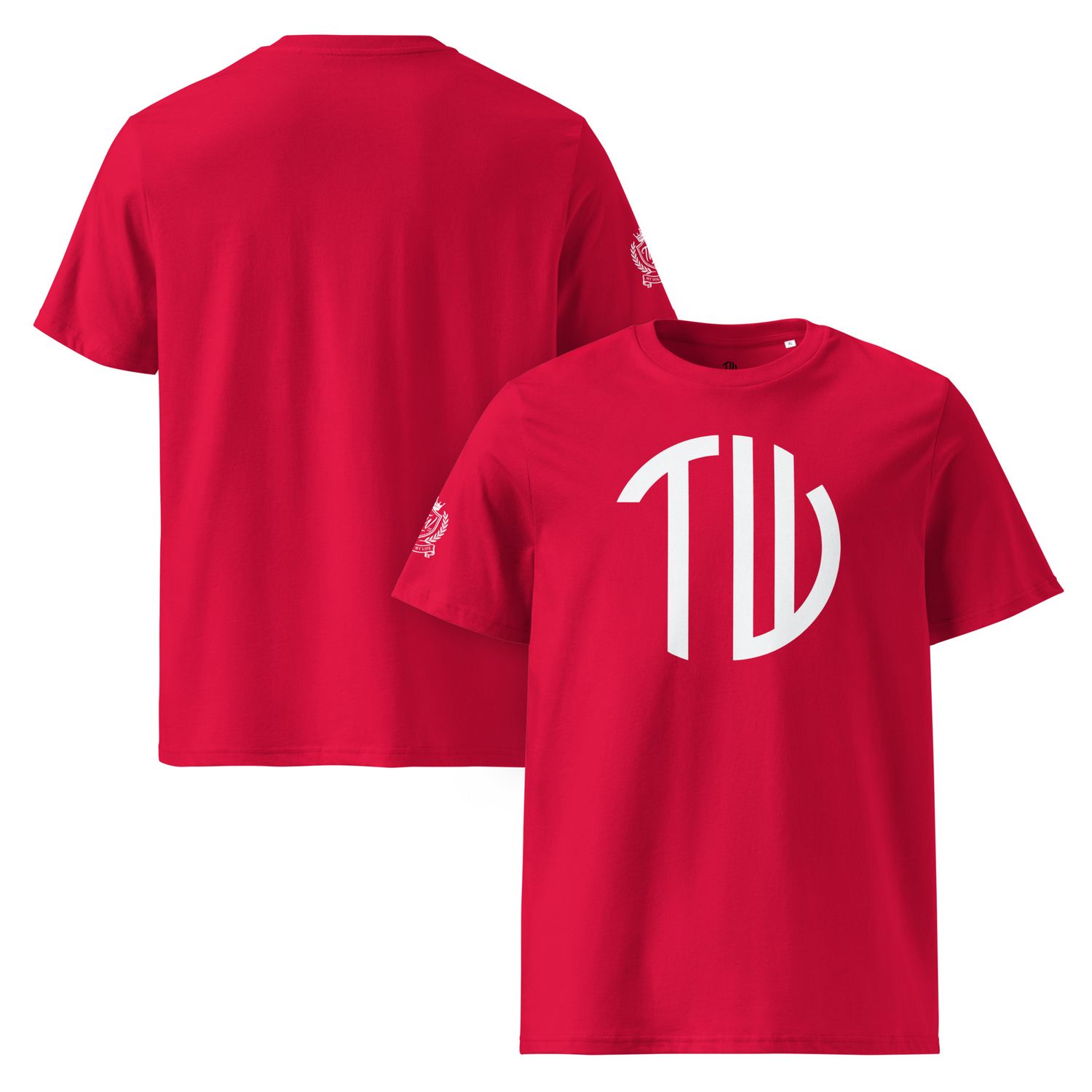 The Wuff® Original | Unisex Bio-T-Shirt mit Rippkragen