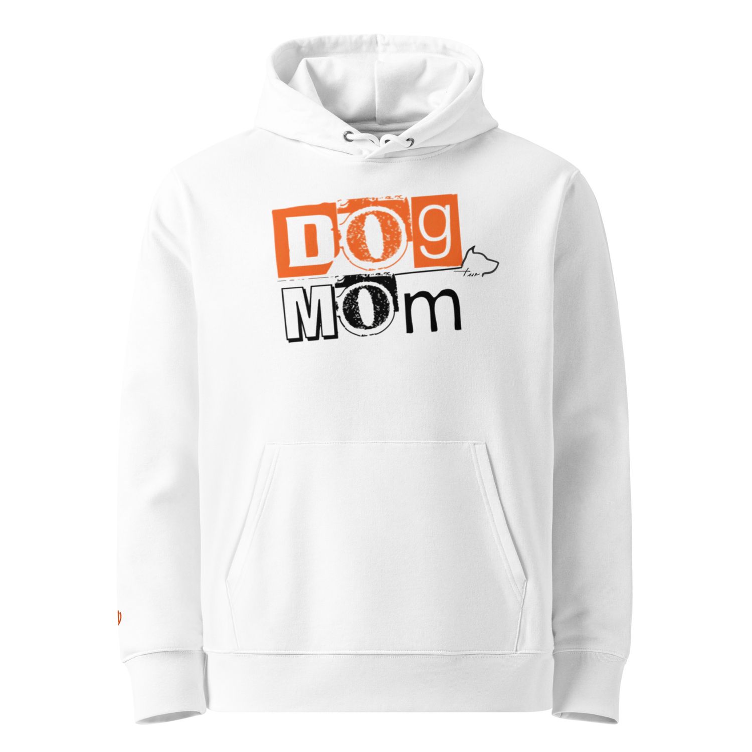 The Wuff® Bio-Hoodie | Dog Mom Orange Edition