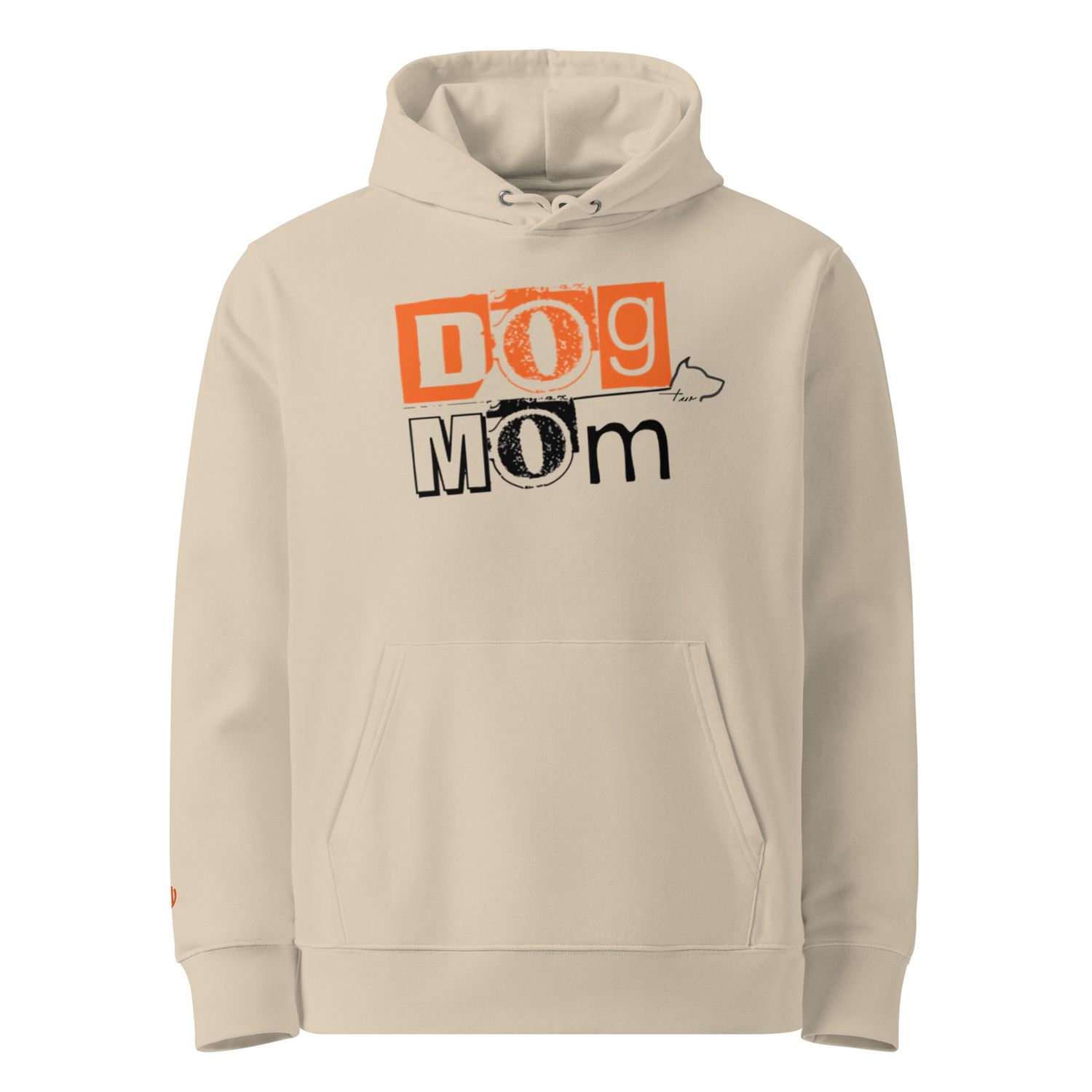 The Wuff® Bio-Hoodie | Dog Mom Orange Edition