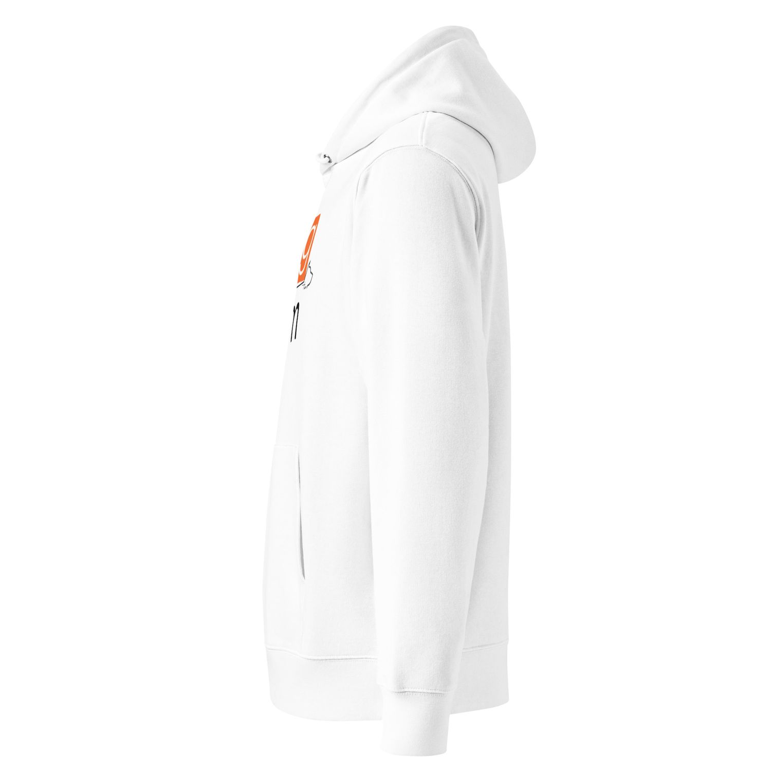 The Wuff® Bio-Hoodie | Dog Mom Orange Edition