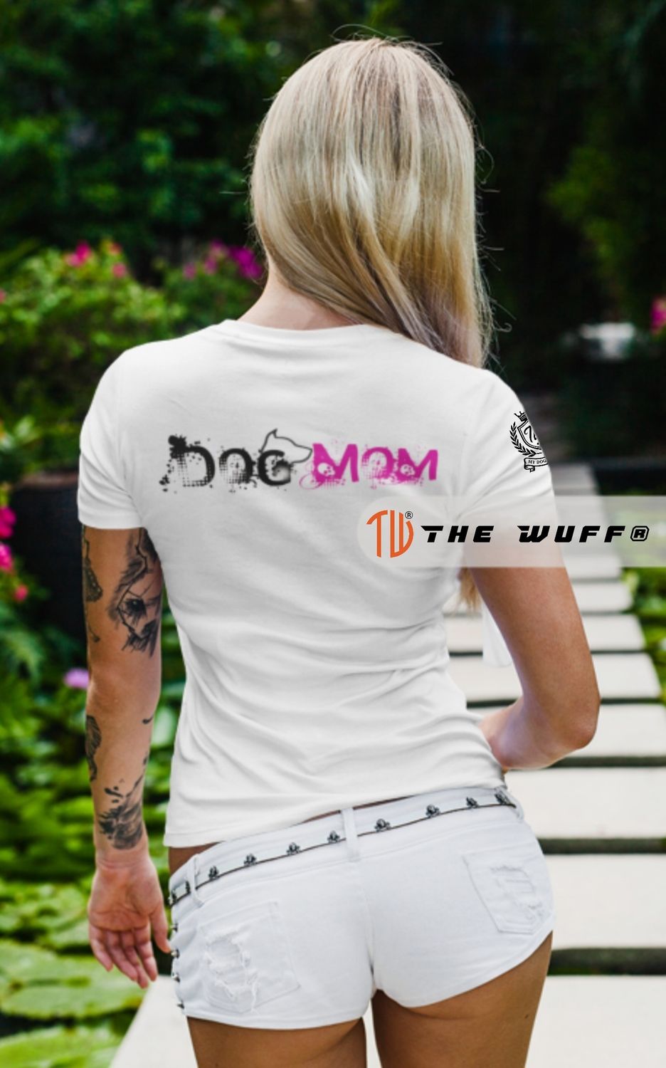 The Wuff® Basic Softstyle T-Shirt Flamingo Edition