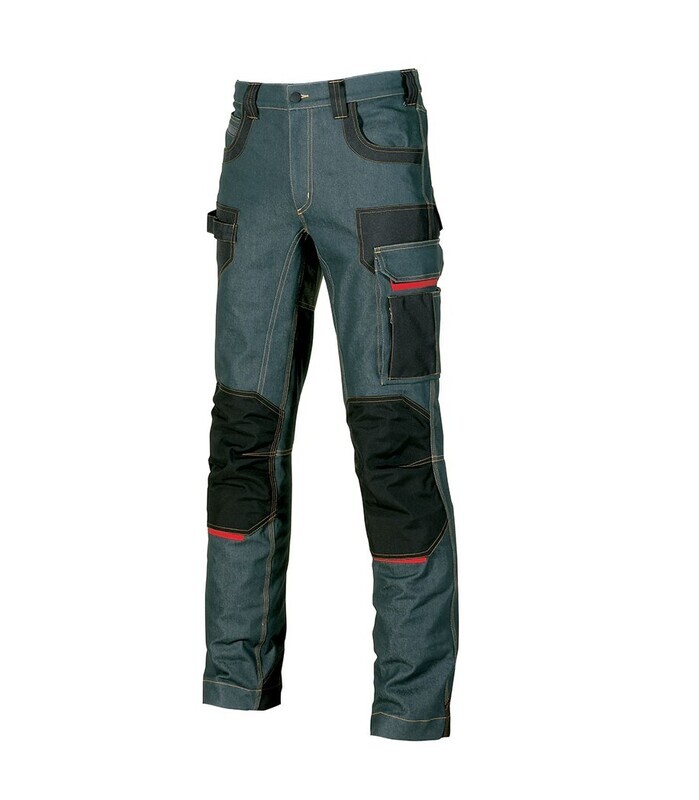 PANTALON DE TRAVAIL U-POWER PLATINUM BUTTOM PANTALON DE TRAVAIL U-POWER PLATINUM BUTTOM