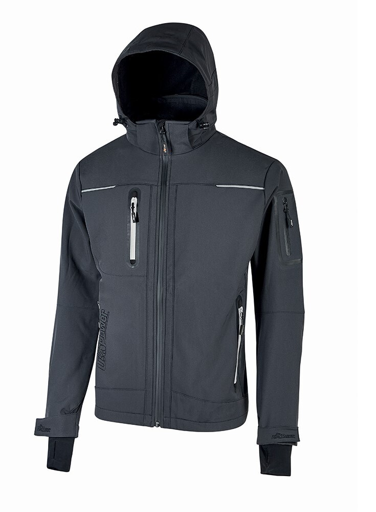 VESTE DE TRAVAIL U-POWER SPACE ASPHALT GREY