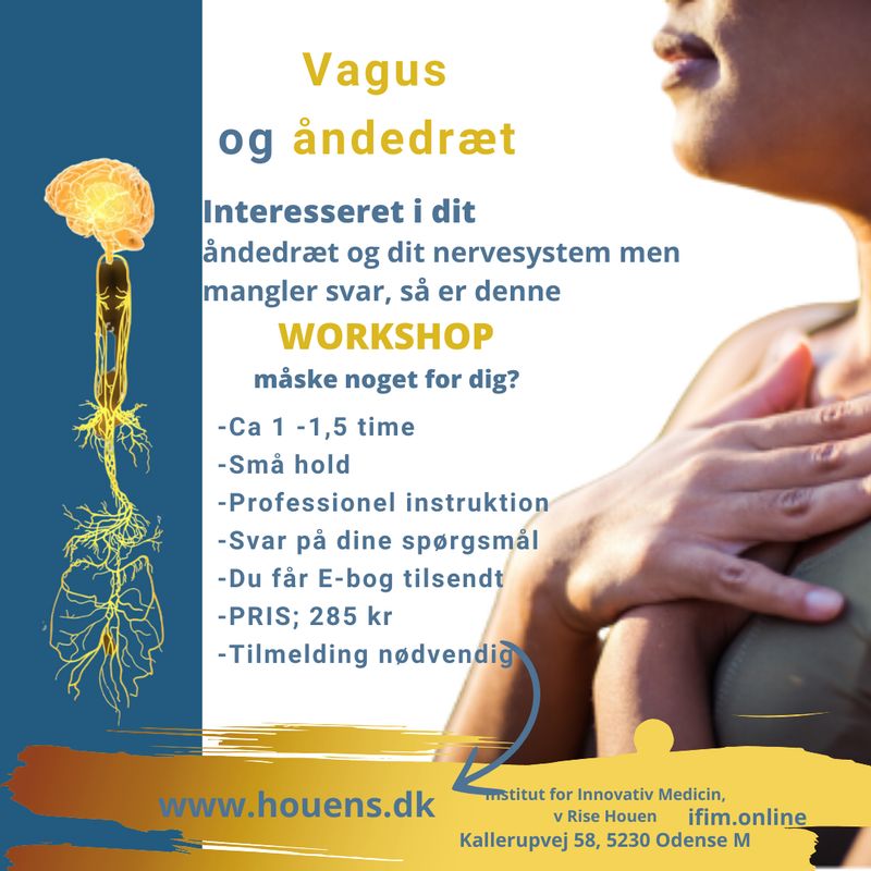 Workshop - vagusnerven,åndedrættet og nervesystemet..workshop for begyndere