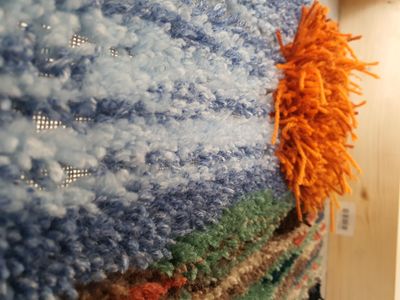 Onlinekurset; "Abstrakte landskaber i tufting - begynder niveau"