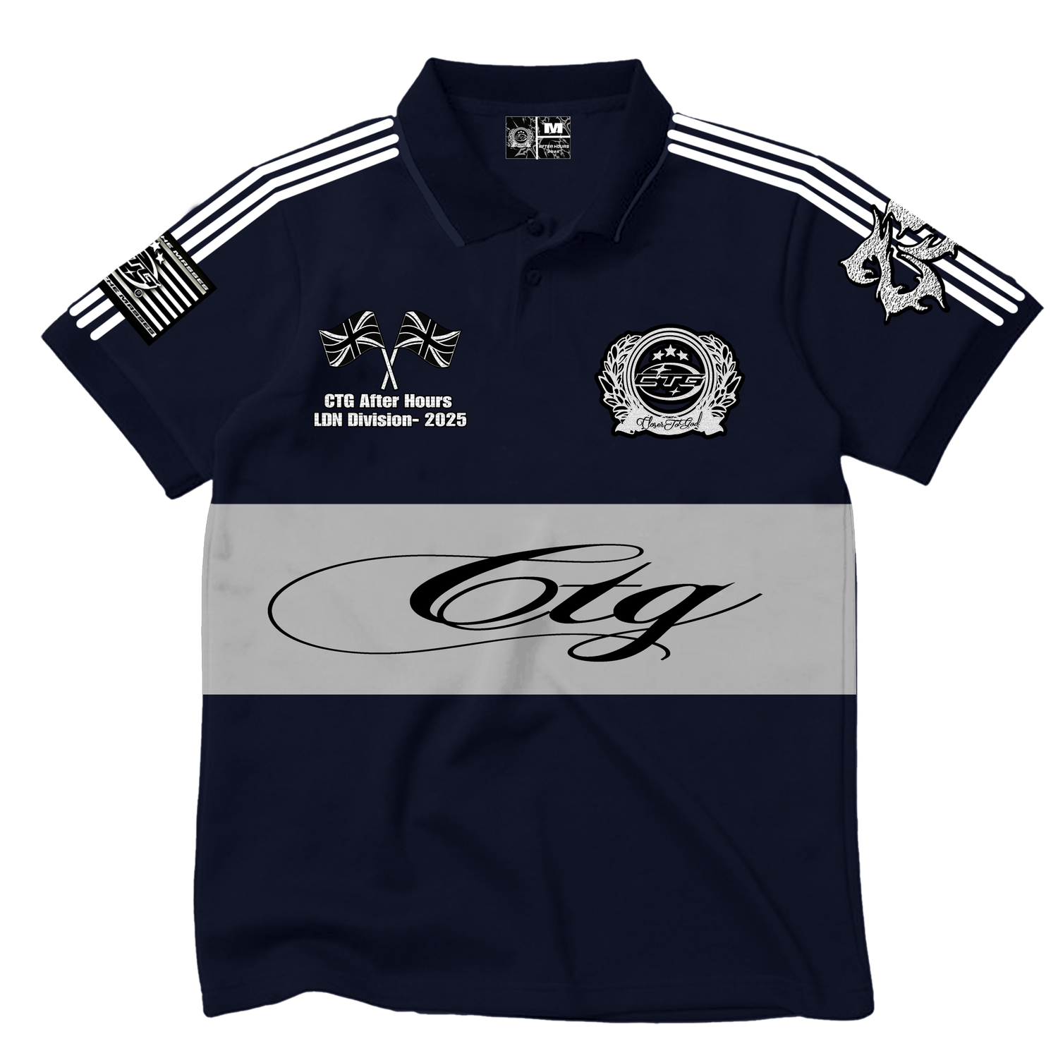 CTG AFTERHOURS POLO (NAVY BLUE)