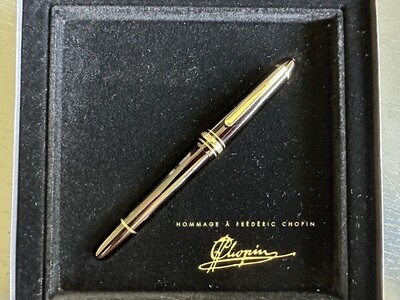 Montblanc, Coffret Chopin Meisterstück stylo plume 14k