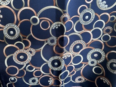 Chopard foulard Happy dreams bleu