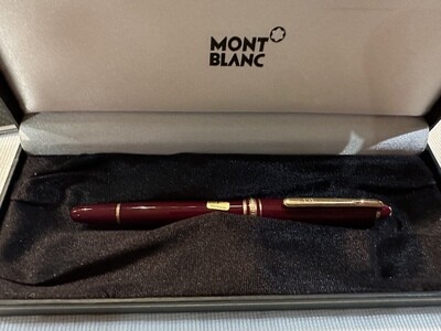 Montblanc Meisterstuck bordeaux stylo plume 14 k
