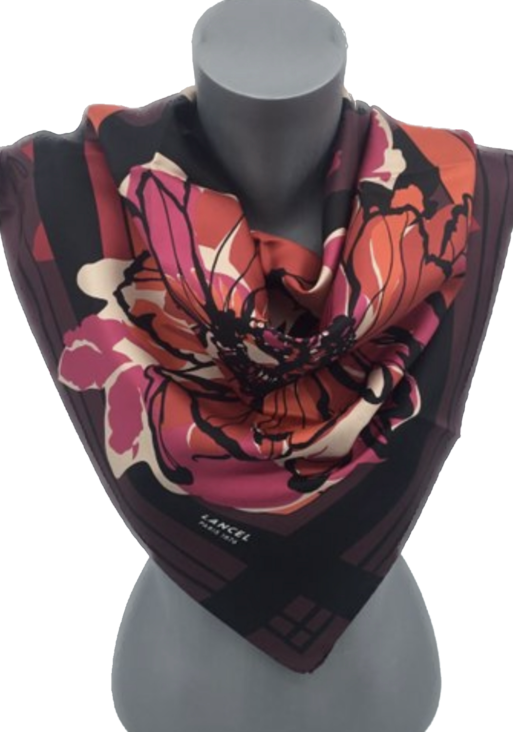Lancel Paris - foulard 88x87