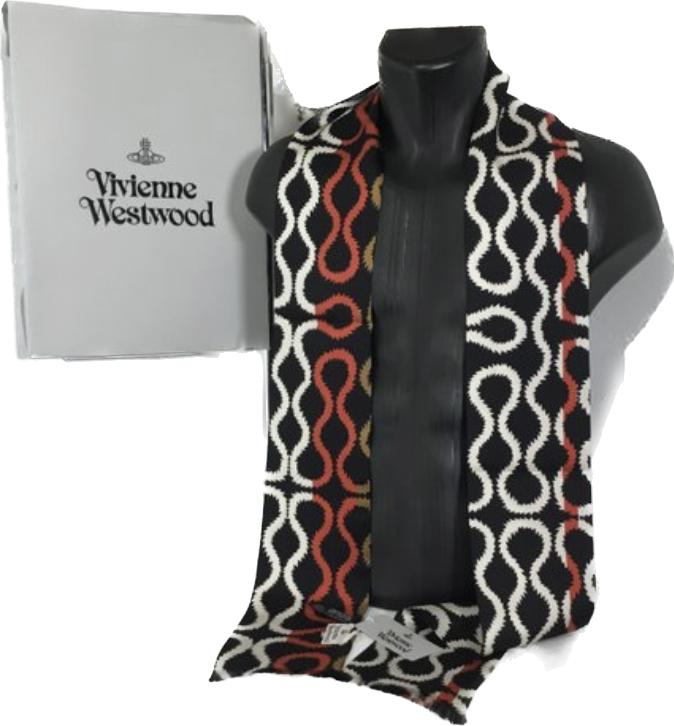Vivienne Westwood collector  écharpe en soie 180x12