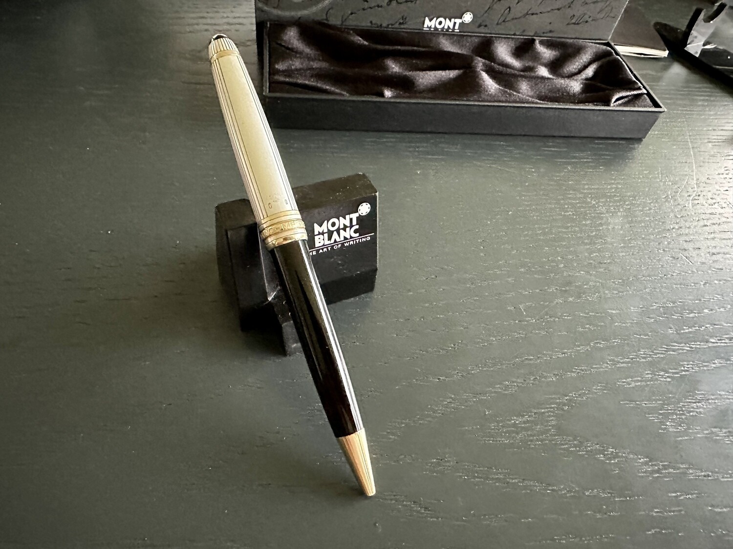 Montblanc Meisterstuck solitaire doué Stylo bille