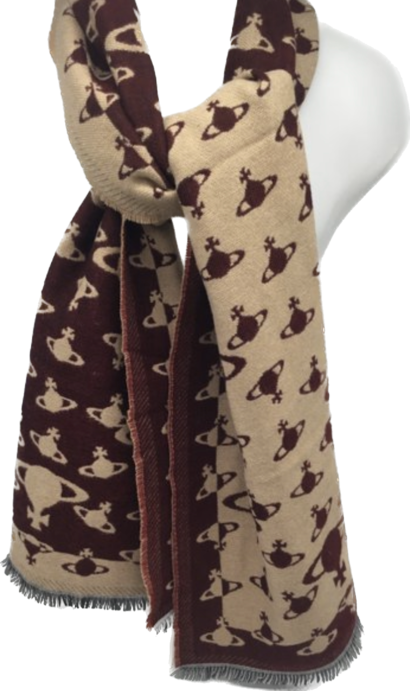Vivienne Westwood hommage écharpe 45x200