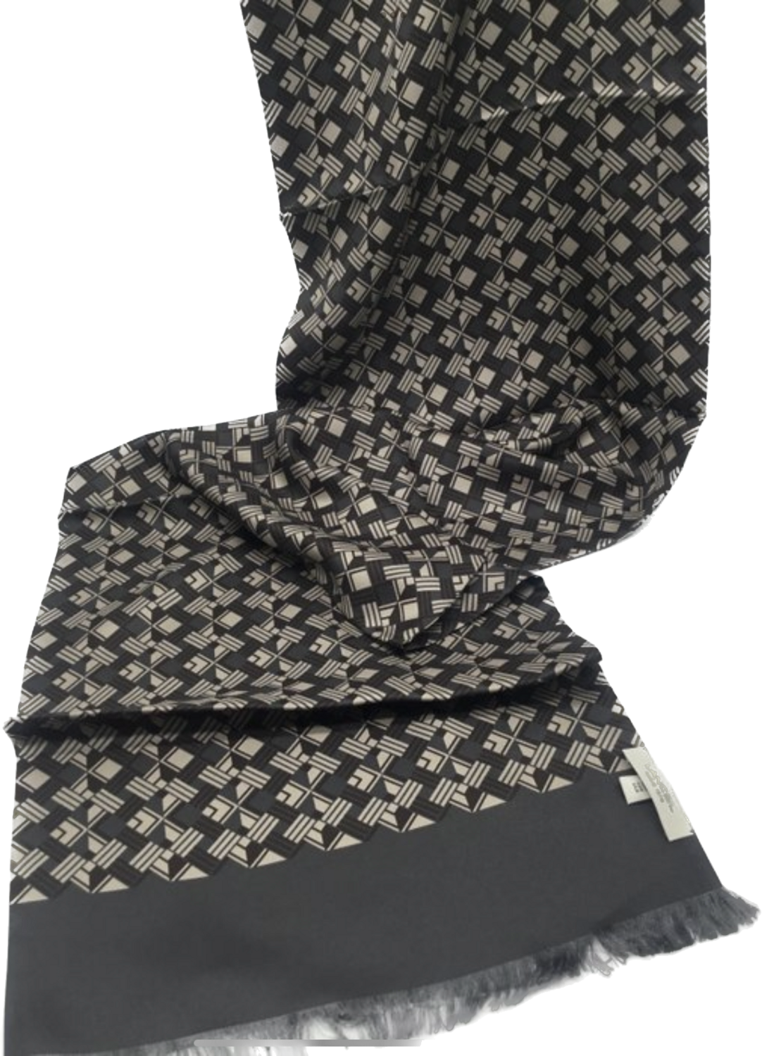 Lancel écharpe en soie 35x175