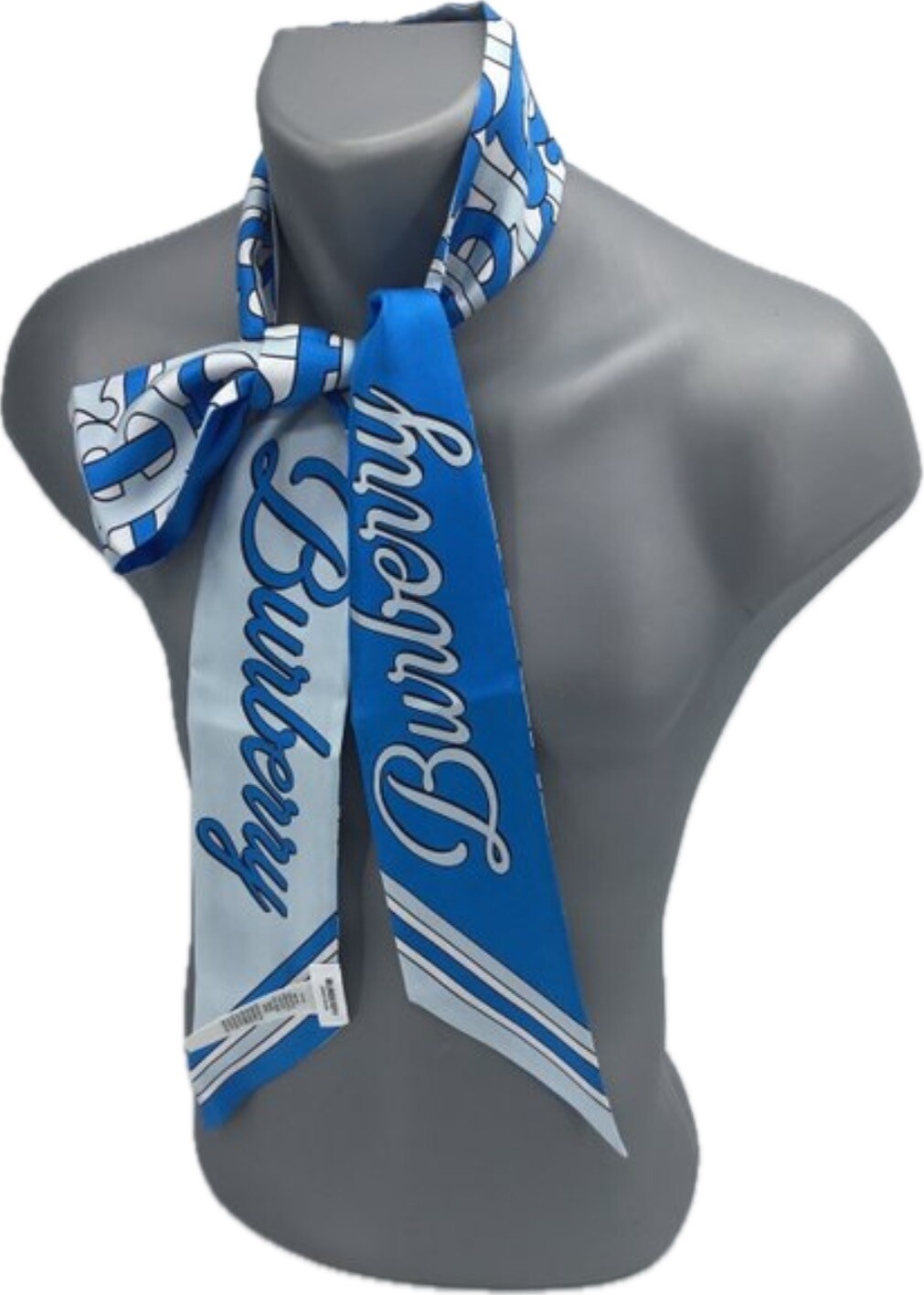 Burberry tour de cou en soie 8x160