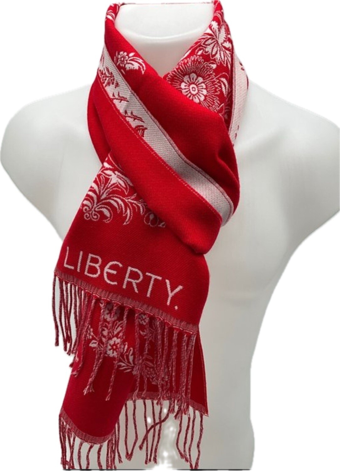 Liberty écharpe en laine 34x200