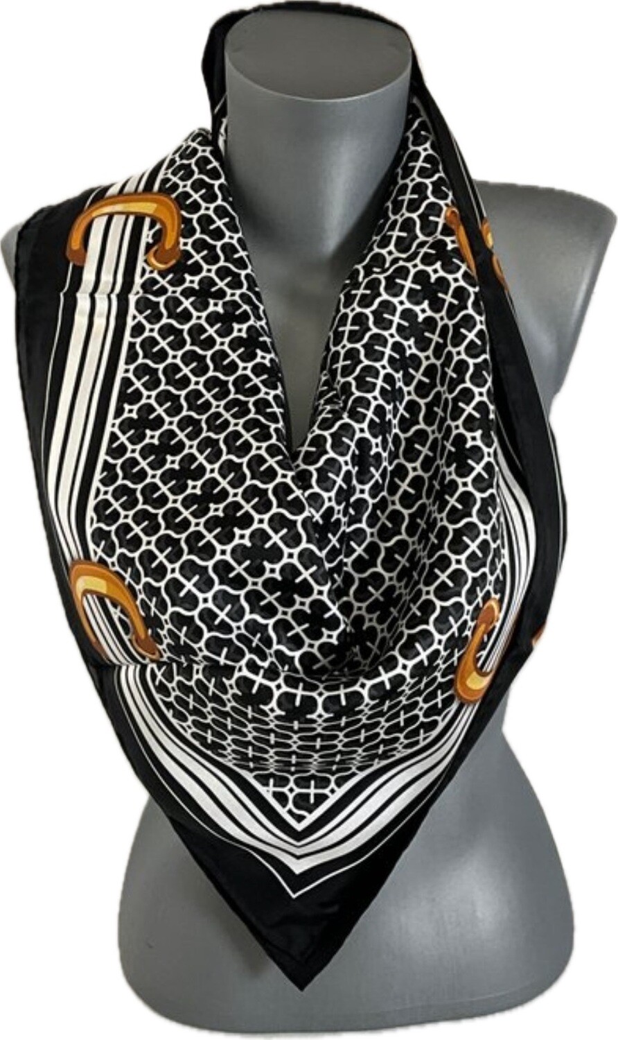 Alexandra de V écharpe, foulard, carré de soie 90x90