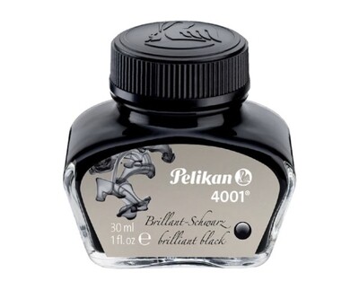 Encre pelikan noir brillant pour stylo plume - 30 ml