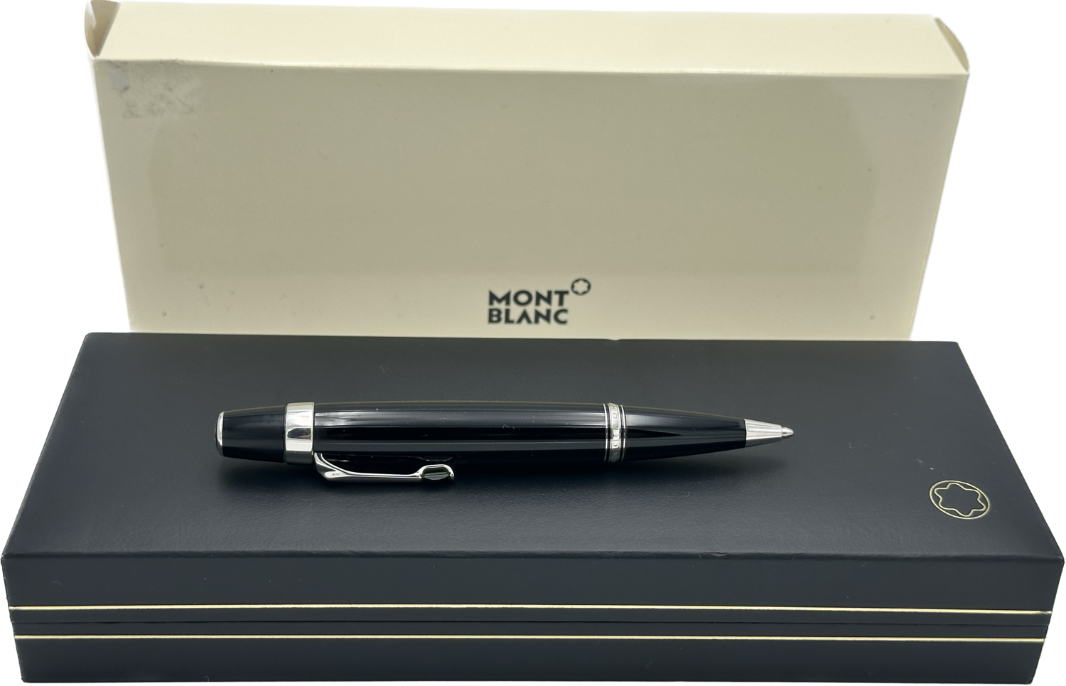 Montblanc collection bohème onyx noir stylo bille