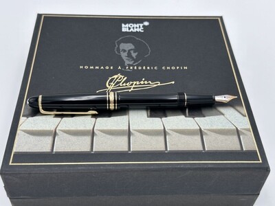 Montblanc, Coffret Chopin Meisterstuck stylo plume 14k