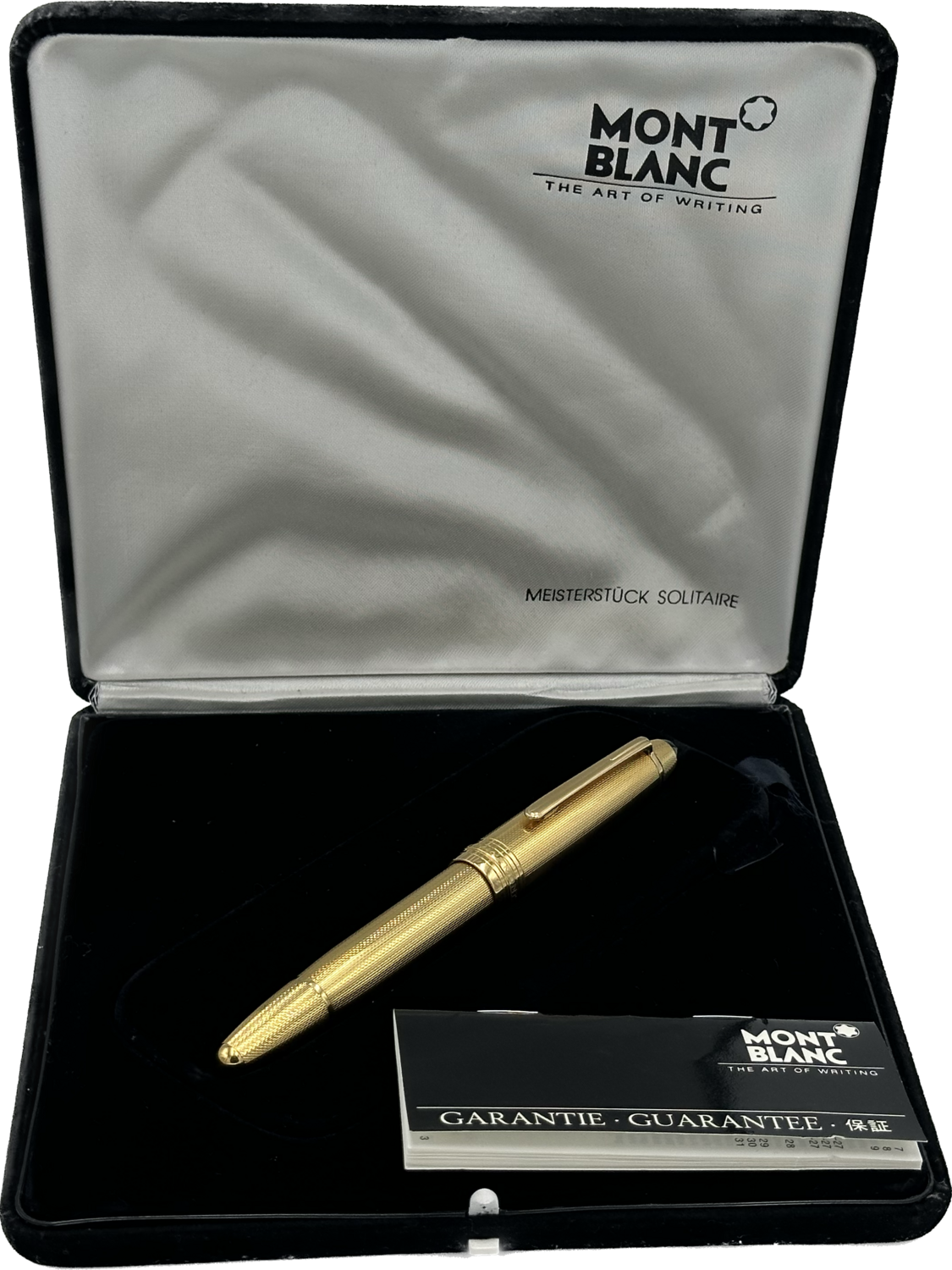 Montblanc Meisterstück 146 Legrand solitaire stylo plume 18 k