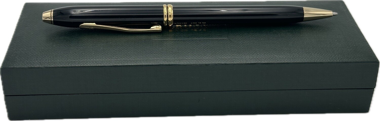 Cross  Townsend laque noir stylo bille