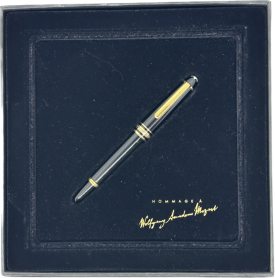 Montblanc Meisterstück hommage à Mozart stylo plume petit modèle