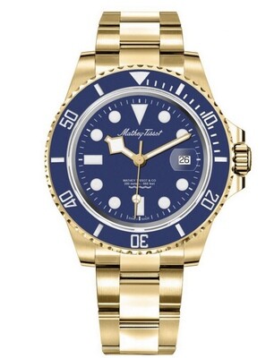 Mathey-Tissot montre acier quartz