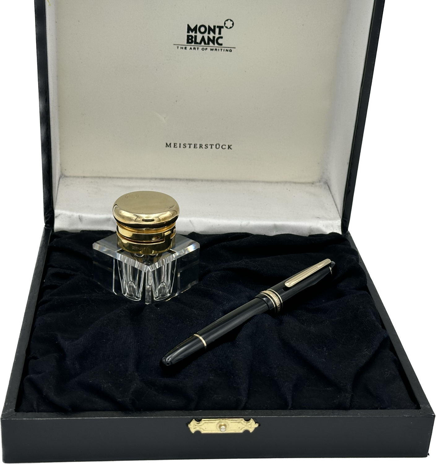 Montblanc Meisterstück coffret encrier et Stylo plume Legrand 146